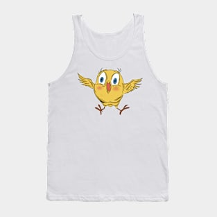 cute yellow bird Tank Top